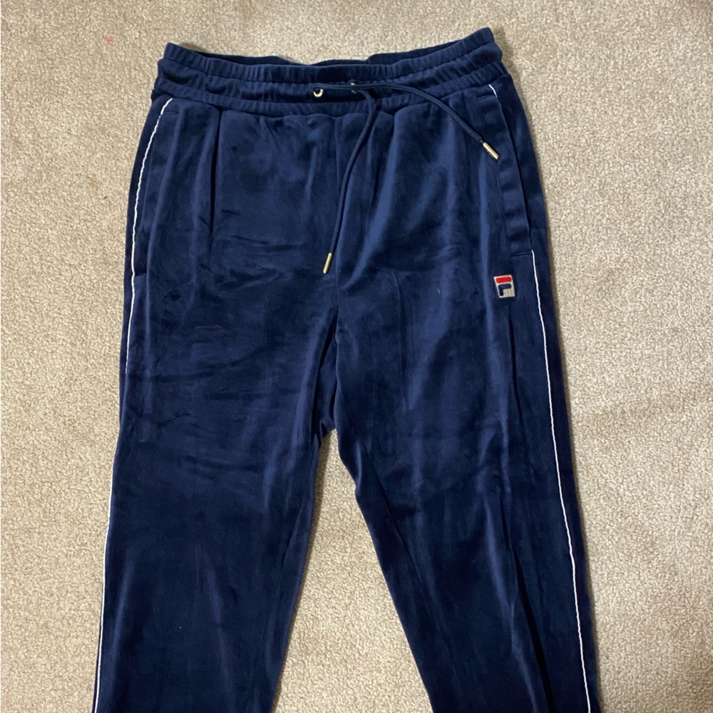 Fila velvet joggers